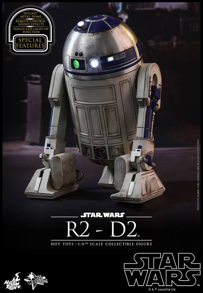 Hot Toys MMS408 STAR WARS: THE FORCE AWAKENS - R2-D2