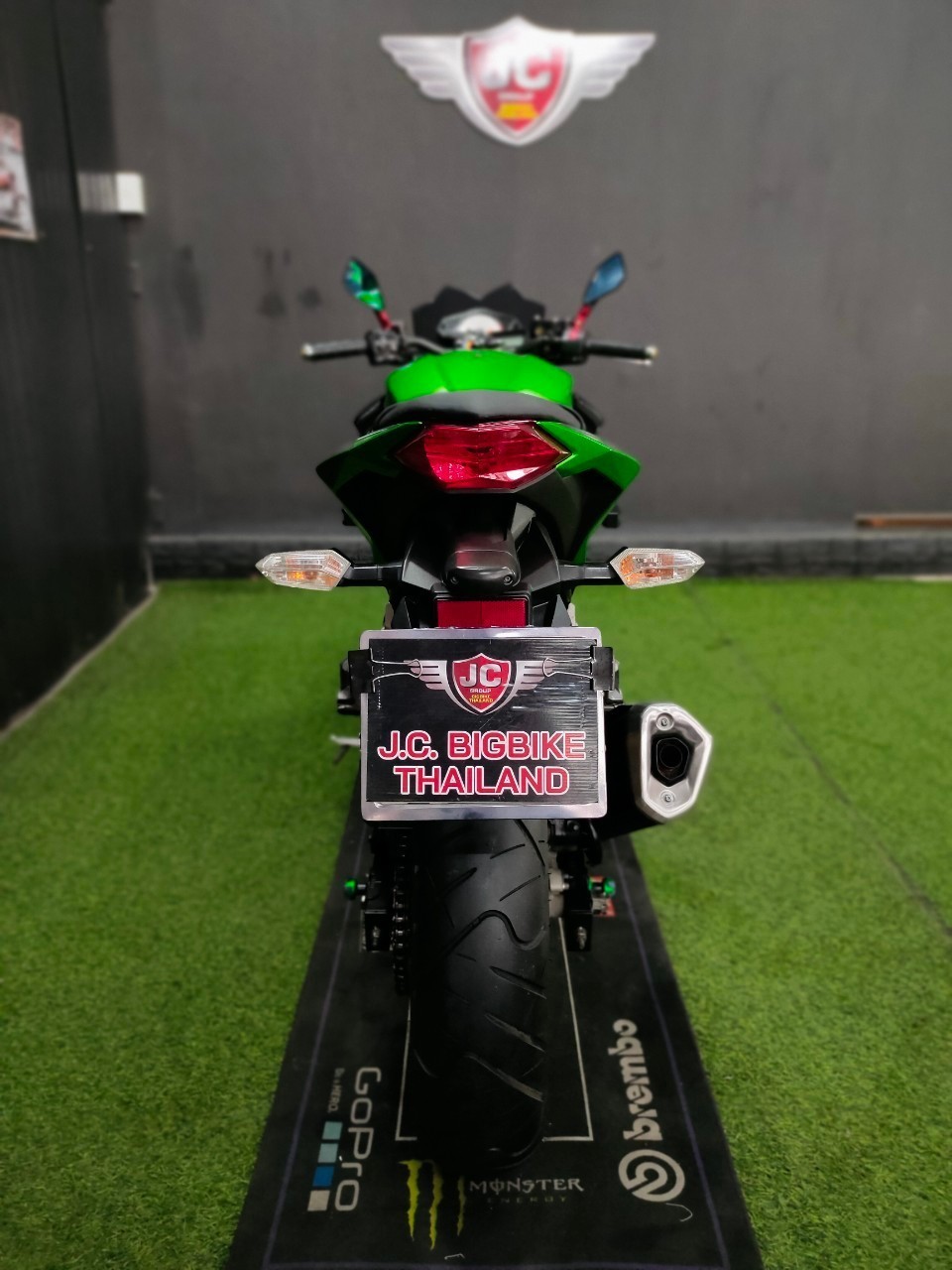 💥ไม่ต้องดาวน์+ไม่ต้องค้ำ...ผ่อนเบาๆ💥 รถบ้านแท้ใช้งานน้อย Kawazaki Z300abs จดปี 2017 ไมล์9พันสวยๆใสๆ