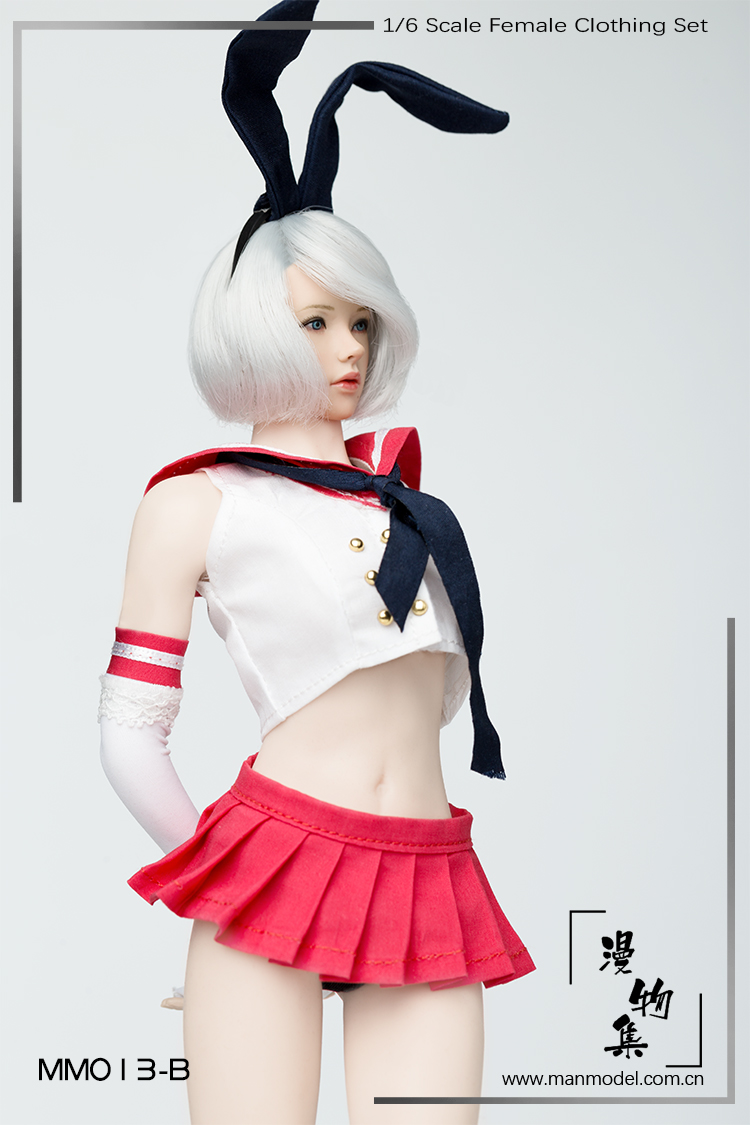 Manmodel MM013 Two-dimensional sailor suit rabbit ear suit