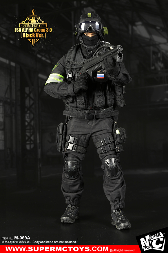 SUPERMCTOYS M-069A / M-69B Russian Spetsnaz - FSB Alfa Group 3.0