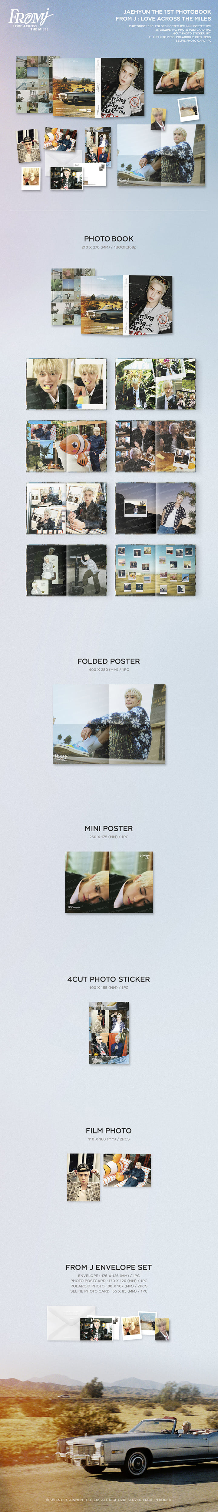 [PRE] [สั่งทางไลน์เท่านั้น‼️] NCT 127 JAEHYUN ‘Real Peach LIVE’ / THE 1ST PHOTOBOOK [FROM J : LOVE ACROSS THE MILES]