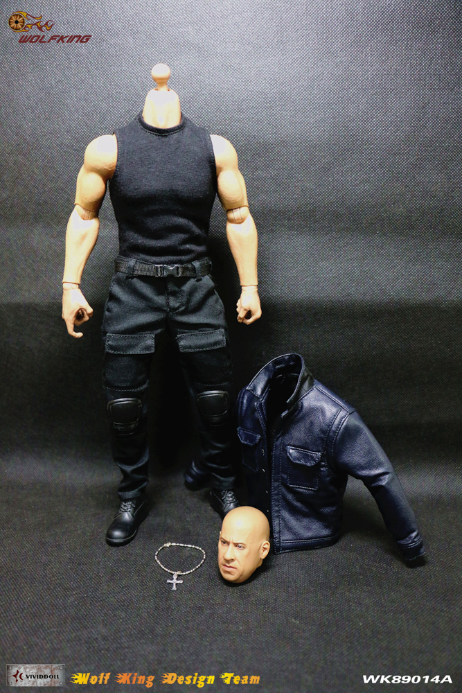 WOLFKING WK89014 1/6 Headsculpt clothing set