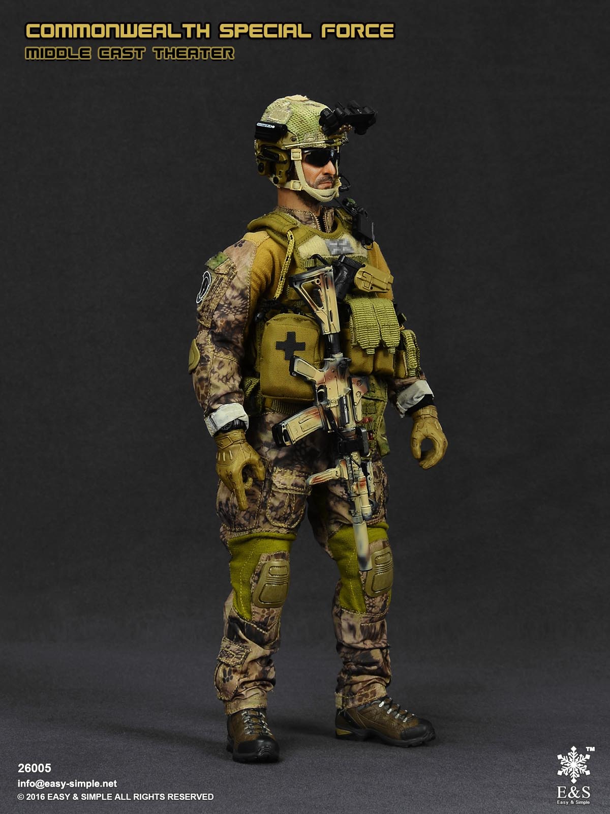 Easy&Simple 26005 Commonwealth Special Force Middle East Theater