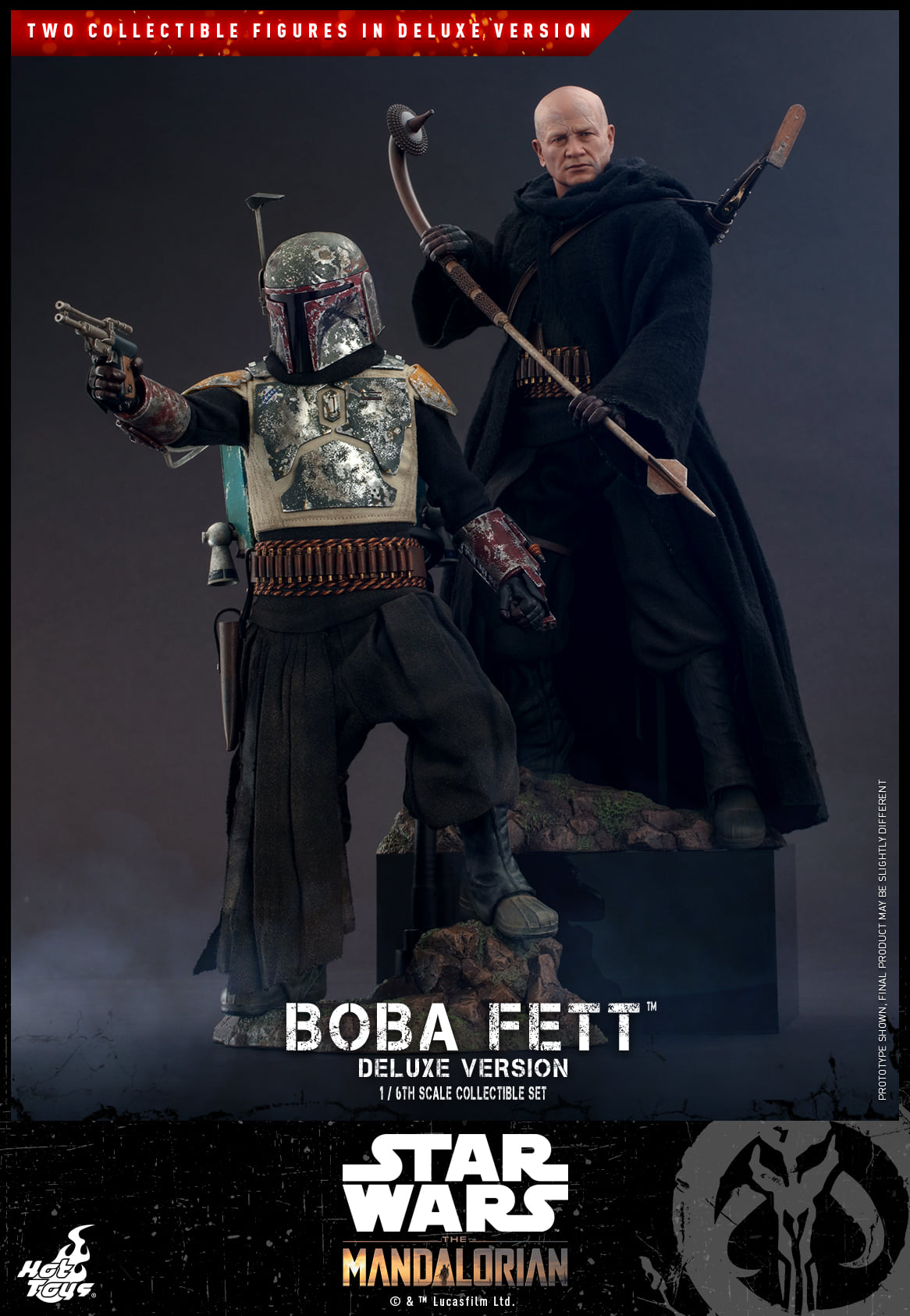 Hot Toys TMS034 1/6 Star Wars: The Mandalorian™ - Boba Fett (Deluxe Version)