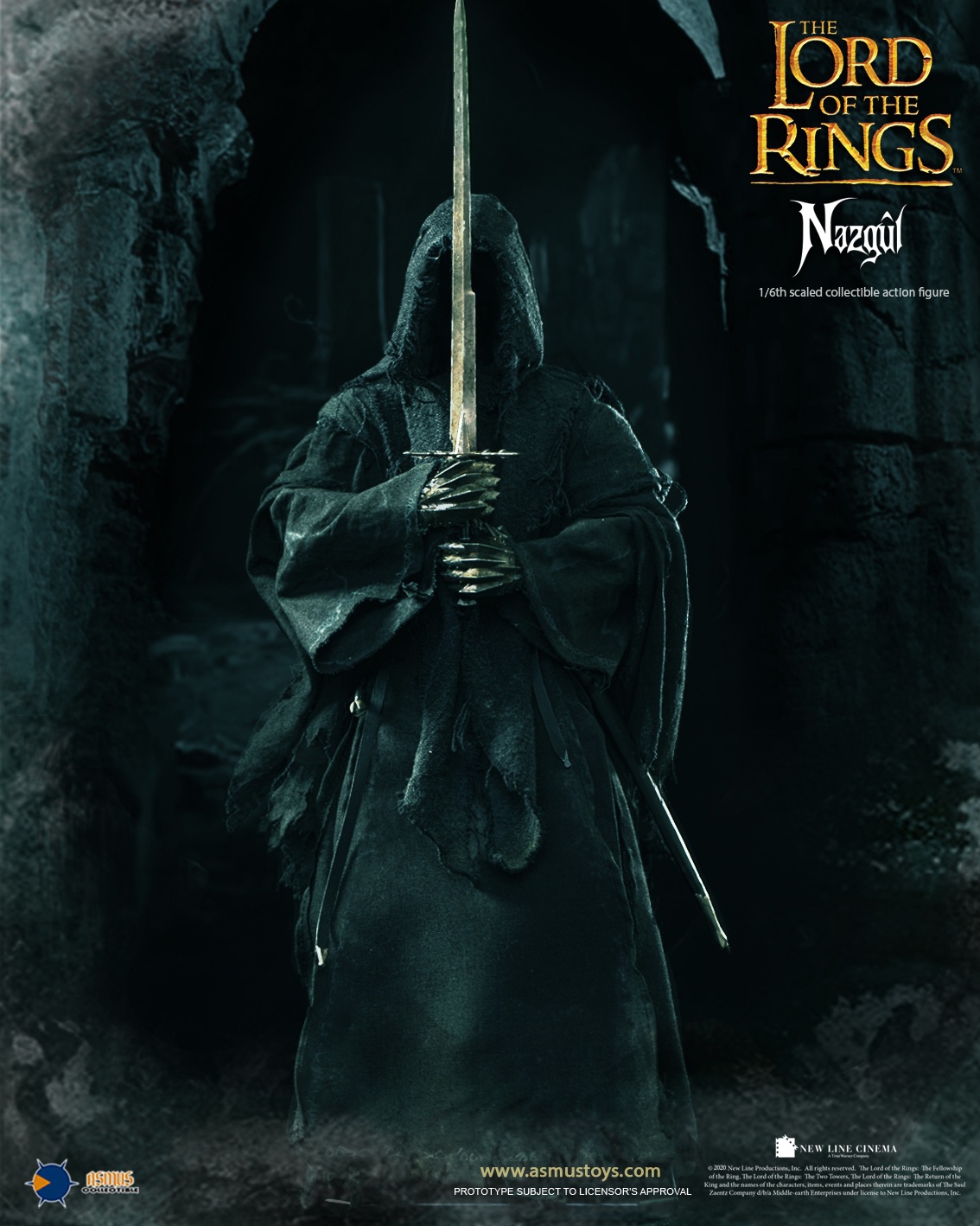 Asmus Toys LOTR005V2 1/6 The Lord of The Rings - Nazgûl