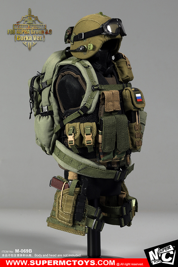 SUPERMCTOYS M-069A / M-69B Russian Spetsnaz - FSB Alfa Group 3.0
