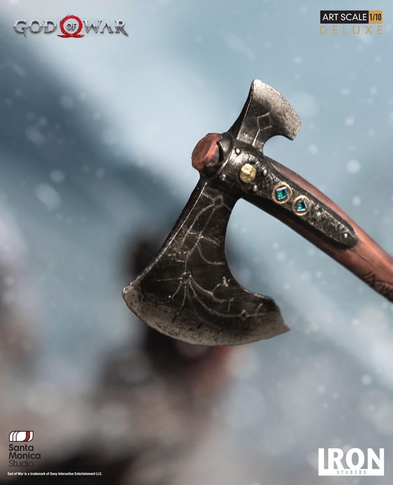 Iron Studios BDS Deluxe Art Scale 1/10 God of War 4 - Kratos and Atreus