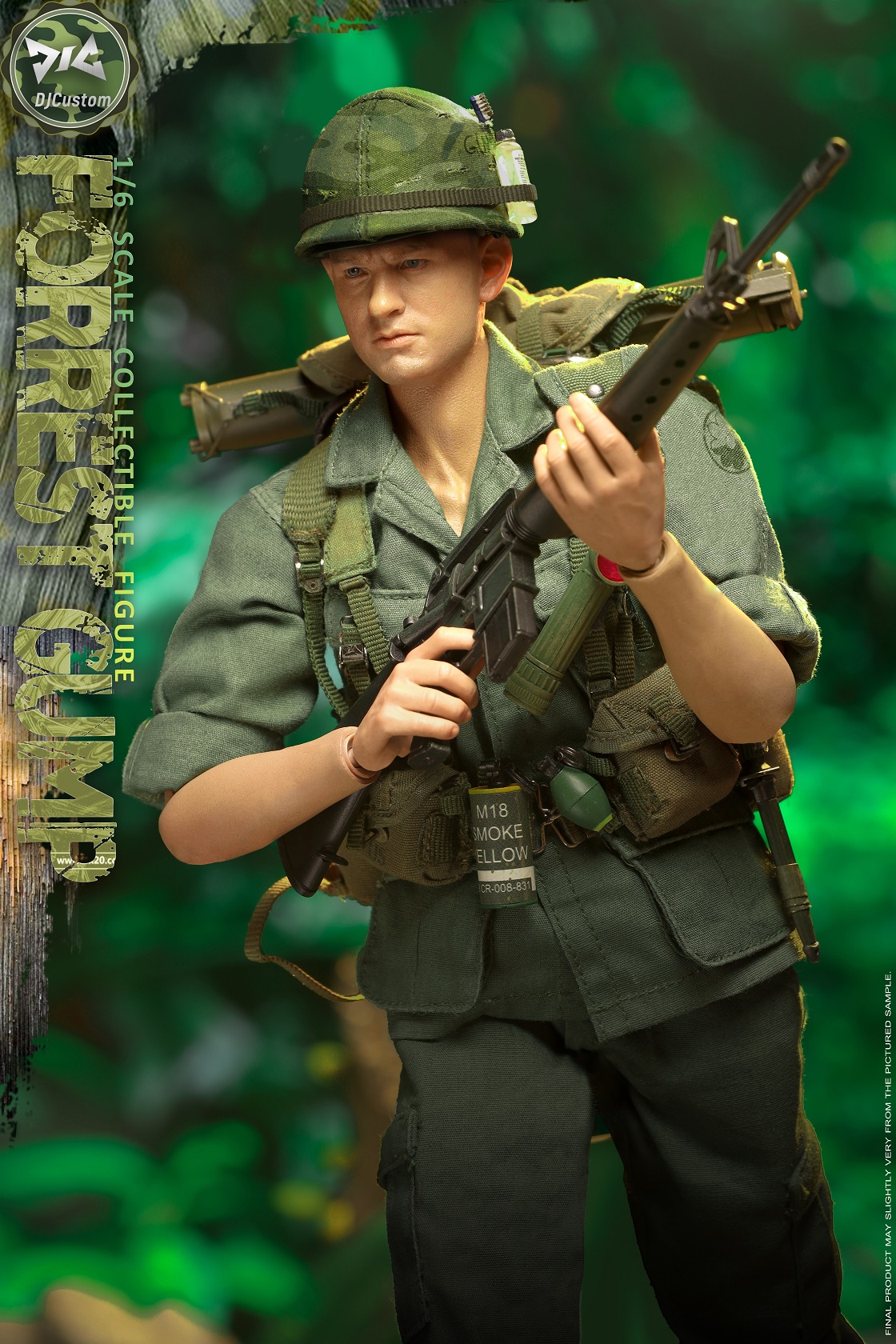 DJ-CUSTOM DJ-16008 1/6 Gump in Vietnam