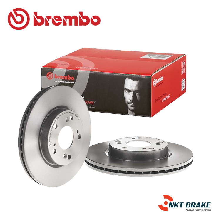 จานเบรค Prius ปี 10-On (หลัง) - จานเบรค Brembo