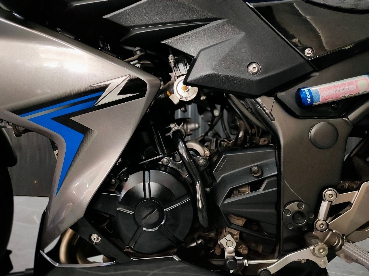 🤘 สีนี้...โคตรหล่ออ่ะ⁉️ Z300abs ปลายปี 2017 มือเดียวสวยใส 😎 มัธยมขี่ได้ นักศึกษาขี่ดี สำเนา