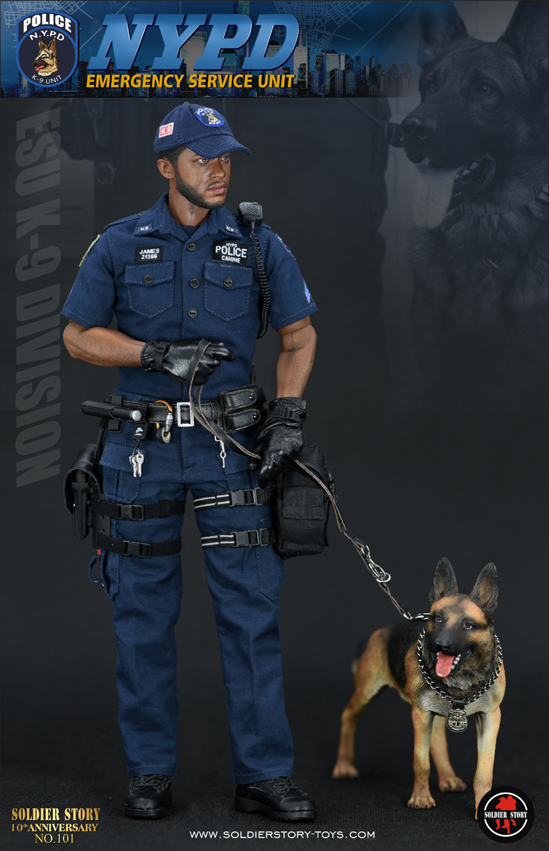 Soldier Story SS101 NYPD ESU “K-9 DIVISION”