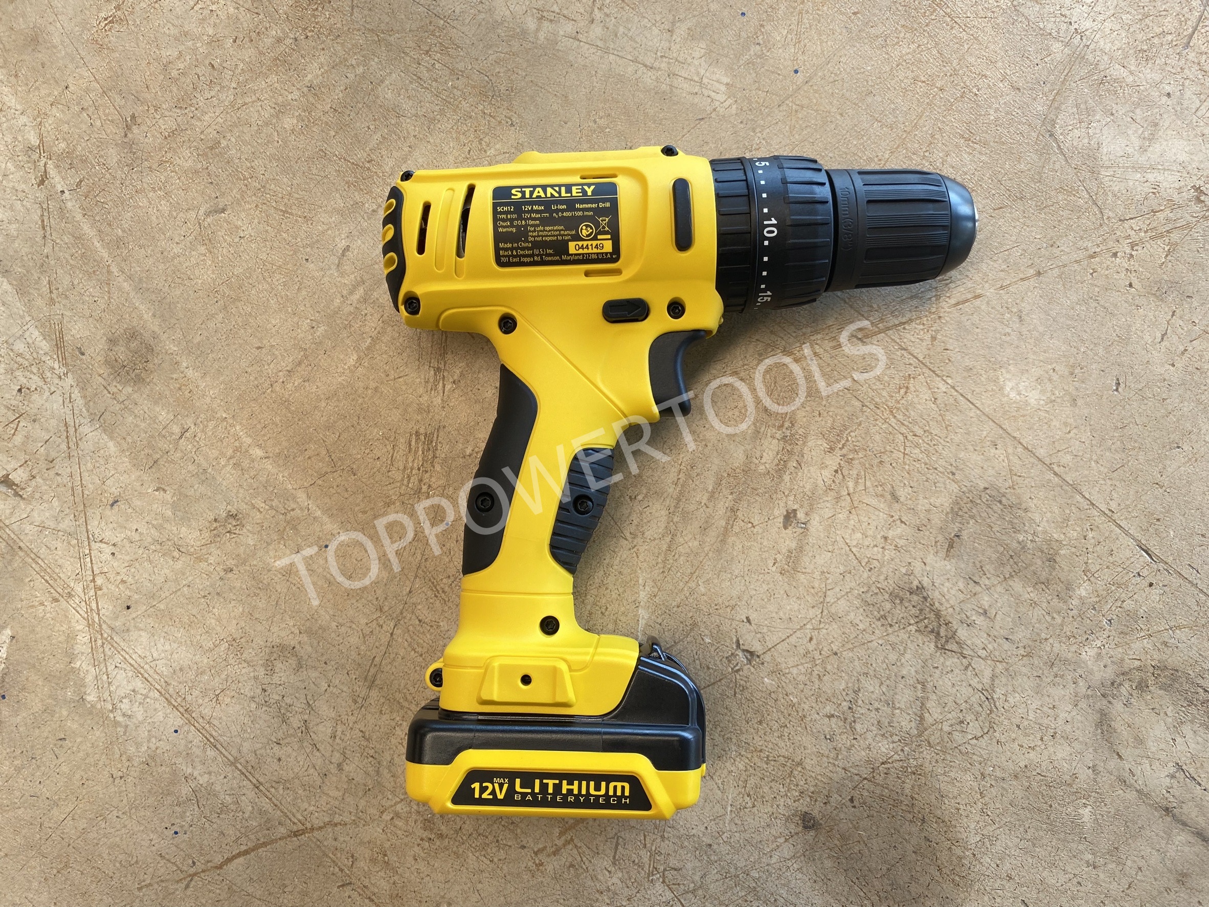 สว่านกระแทกไร้สาย 10มม.12V. SCH121S2K STANLEY