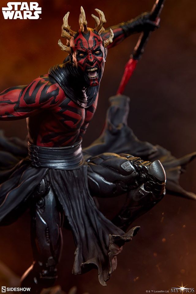 Sideshow Collectibles 300698 Star Wars - Darth Maul Mythos