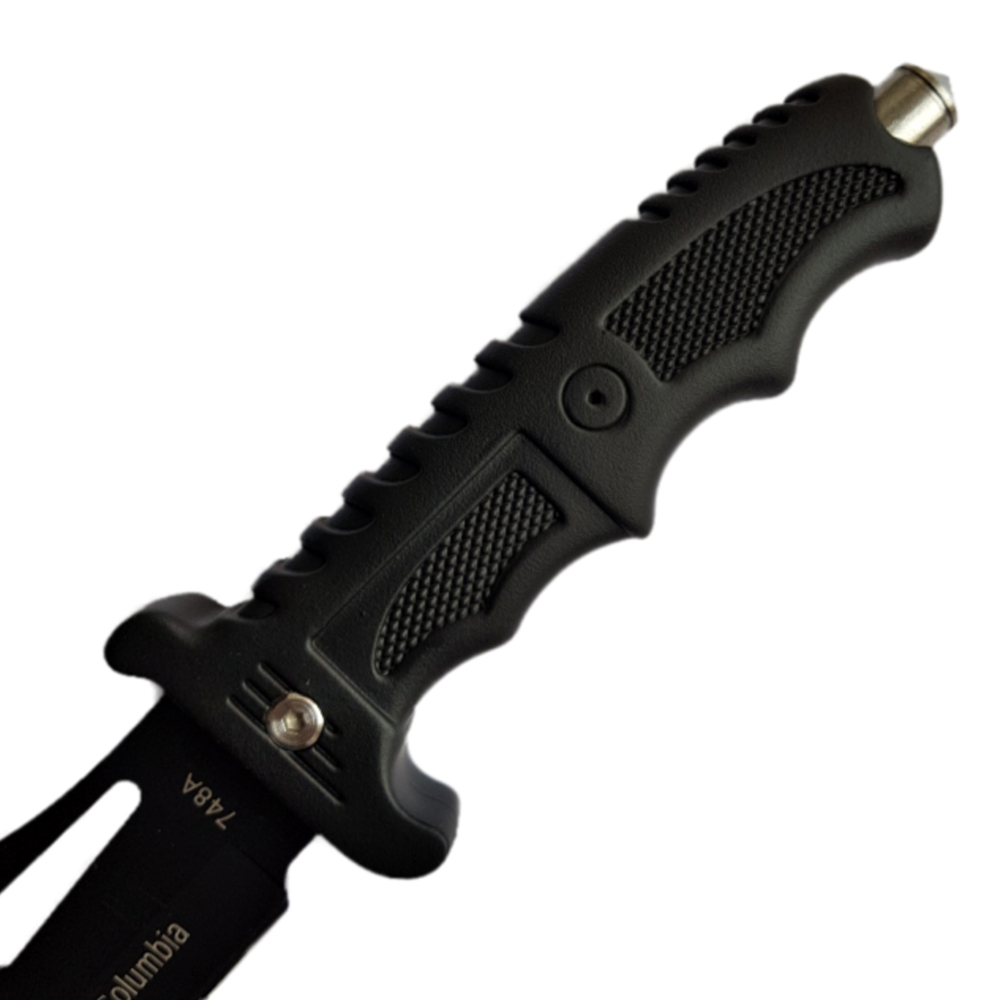 มีดพก มีดใบตาย Columbia 748A ขนาด 13.5 นิ้ว (34 ซม.) พร้อมซองไนล่อนสำหรับเก็บมีด