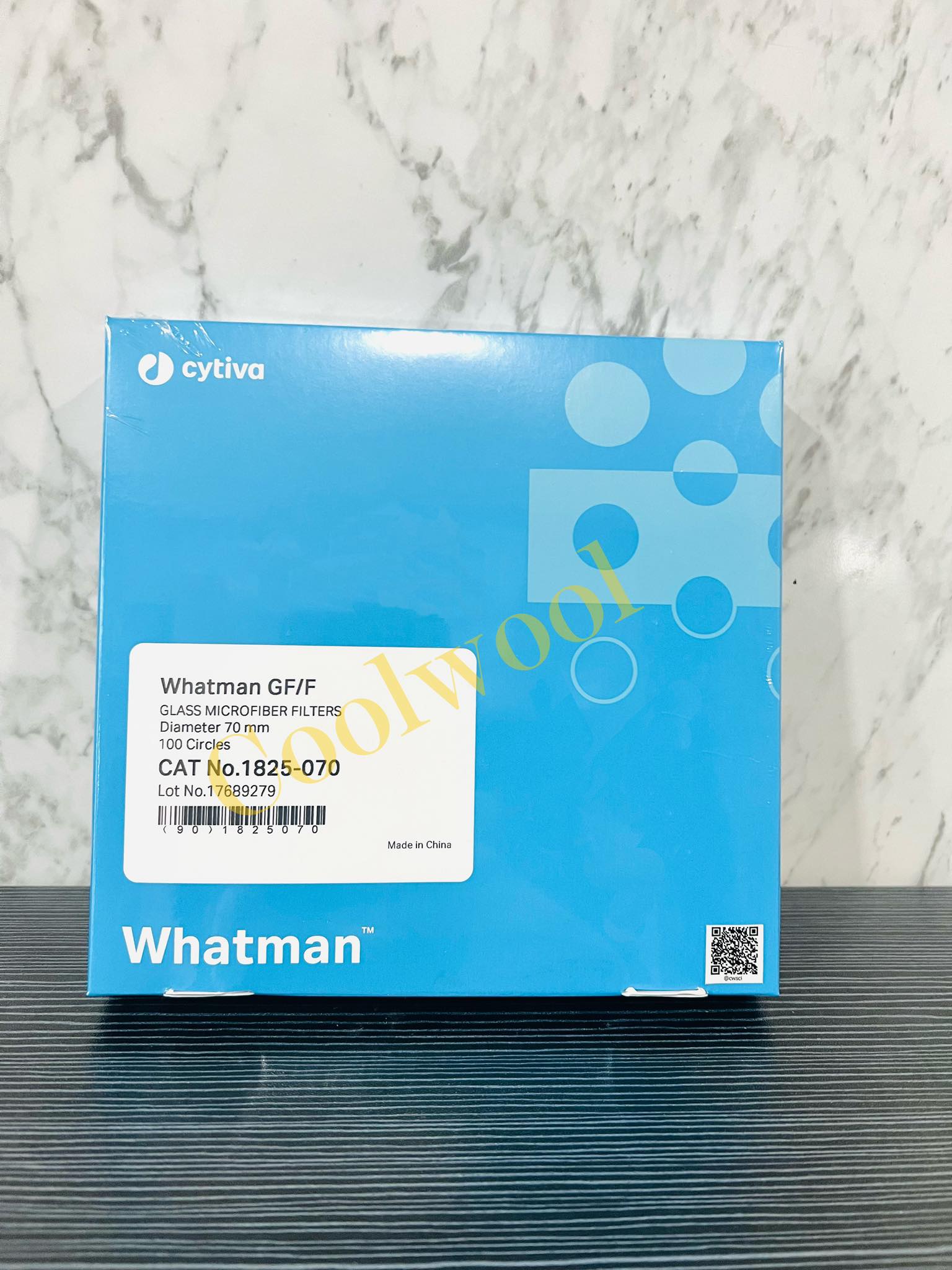 กระดาษกรองใยแก้ว GF/F (100/pkg)-whatman