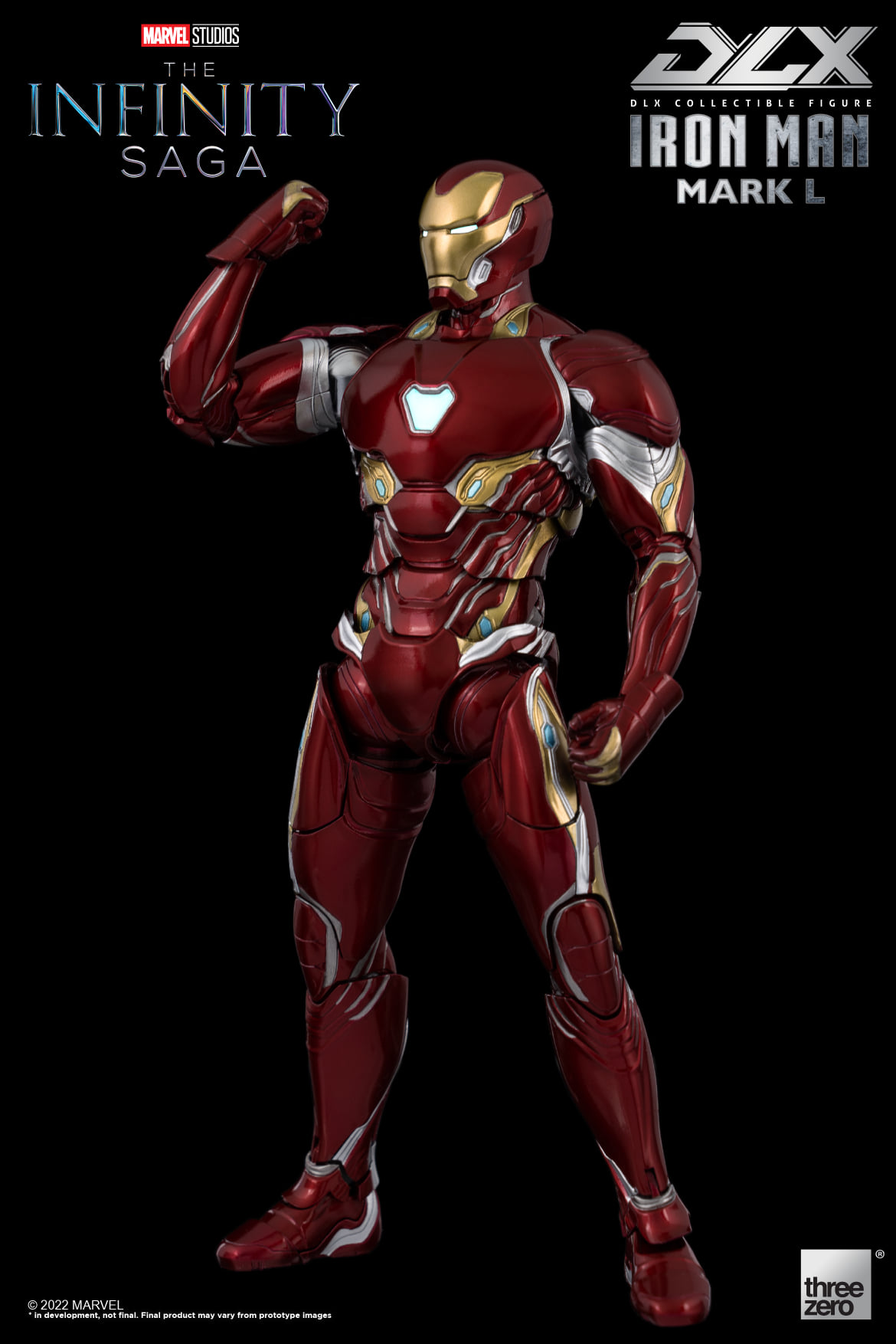 threezero 3Z02490C0 DLX The Infinity Saga - Iron Man Mark L (MK.50)
