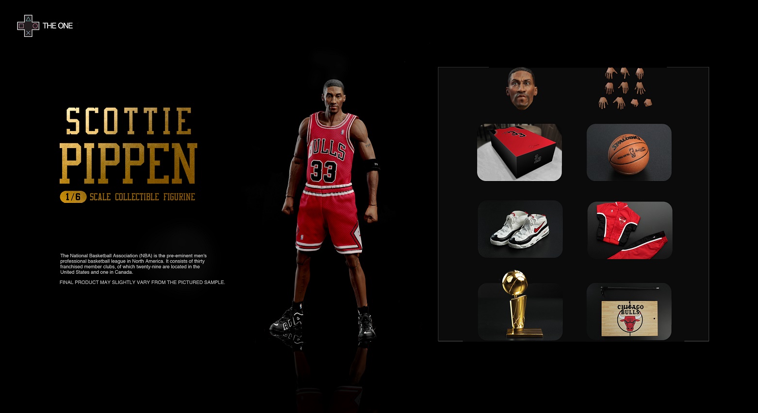 The One ST-002 1/6 Scottie Pippen