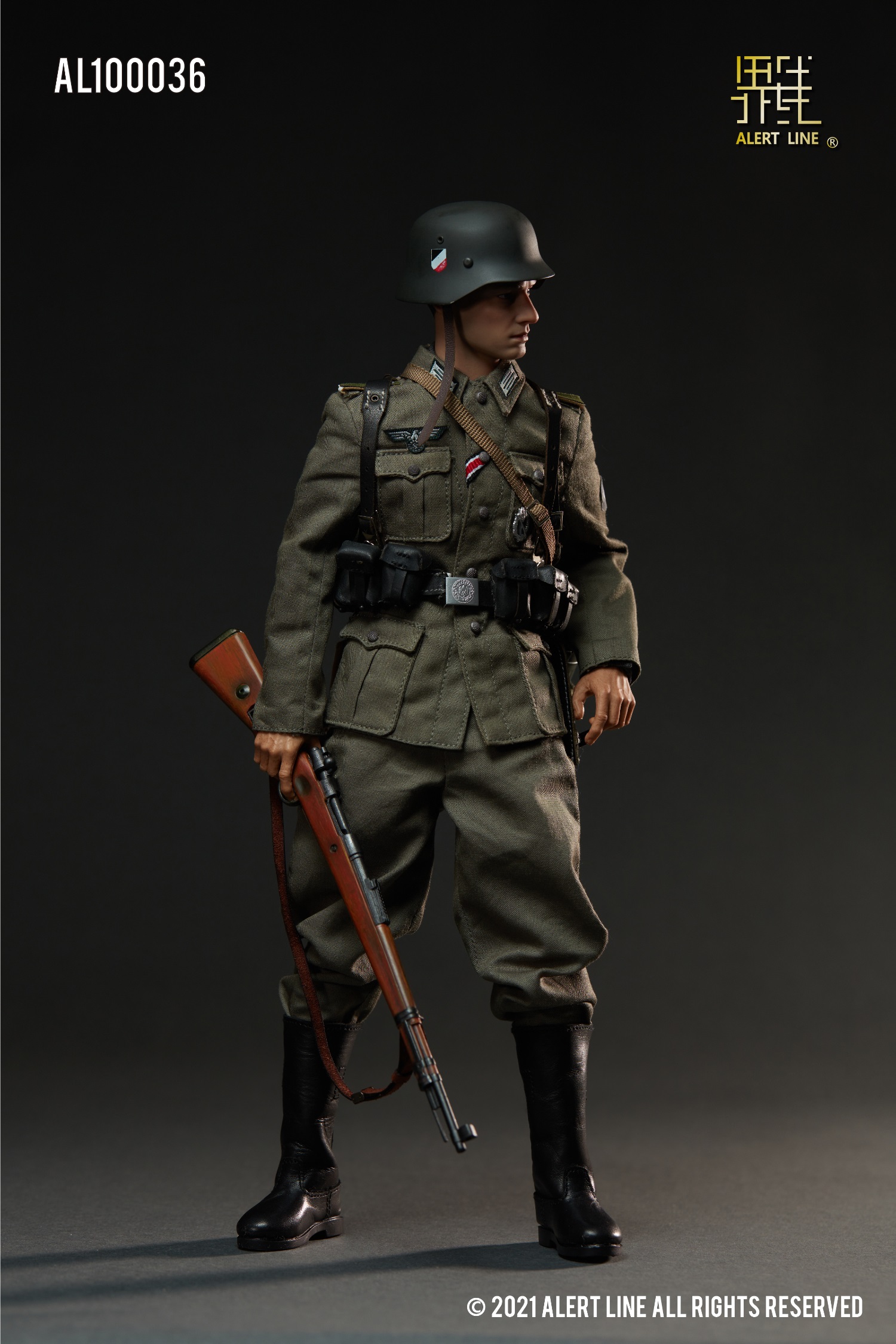 Alert Line AL100036 1/6 WWII German Army Soldier