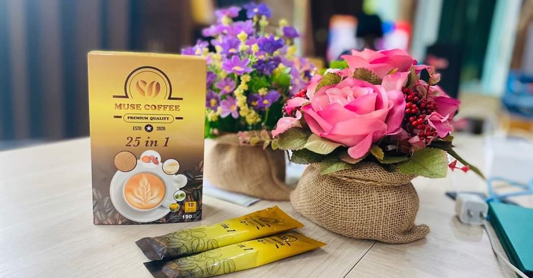 กาแฟ รังนก ผสม ถั่วเช่า 25 In1 มิวส์คอฟฟี่ muse coffee บำรุงสุขภาพ