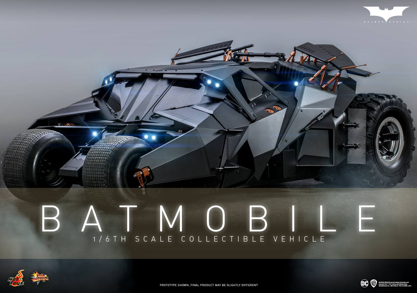 Hot Toys MMS596 1/6 Batman Begins - Batmobile