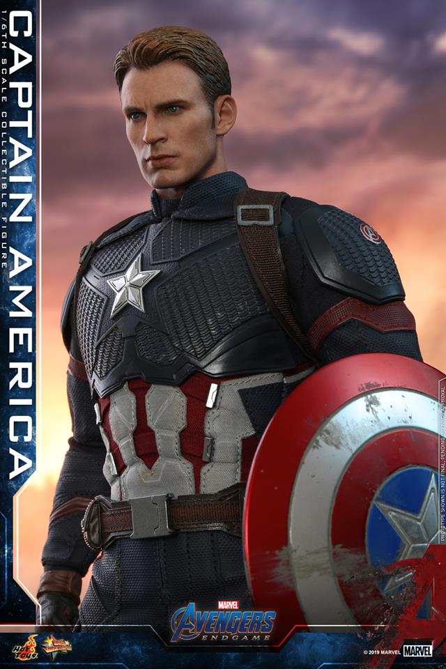 Hot Toys MMS536 Avengers: Endgame - Captain America