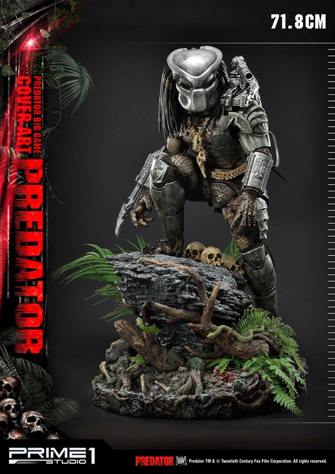 PRIME 1 STUDIO PMDHPR-03 PREDATOR COMICS - BIG GAME COVER ART PREDATOR