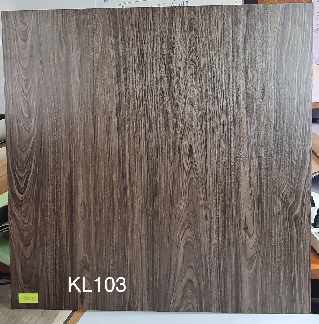 la la shop วอลเปเปอร์ลายไม้ น้ำตาลเข้ม 60cm*1m