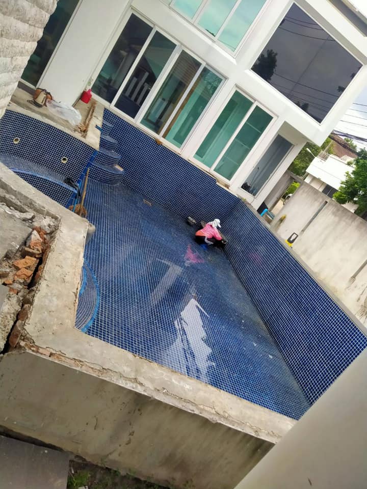 หินธรรมชาติ ปูสระว่ายน้ำ ทักได้ ถามได้จ้า