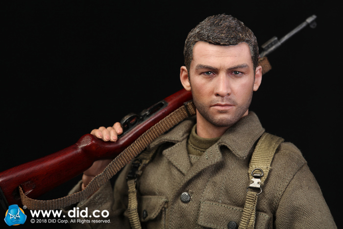 DID A80129 WWII US Army 77th Infantry Division - Captain Sam