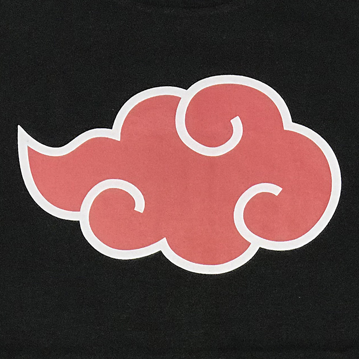 เสื้อนารูโตะ Naruto Triple Akatsuki Symbol (กลุ่มแสงอุษา)