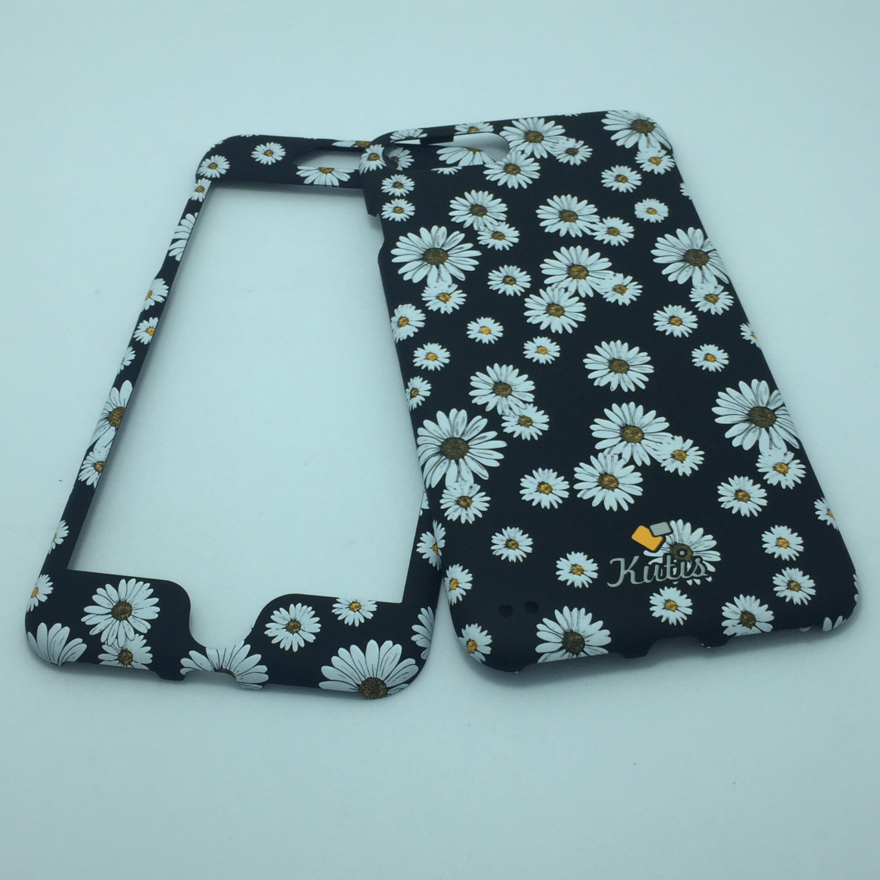 เคสคูทิส(Kutis)เคสไอโฟน7พลัส,8พลัส(ลายดอกไม้)มาใหม่ เคสประกบหน้า-หลัง เคสเรืองแสง เคสลายวินเทจ ร้านSuperhero Klongthom