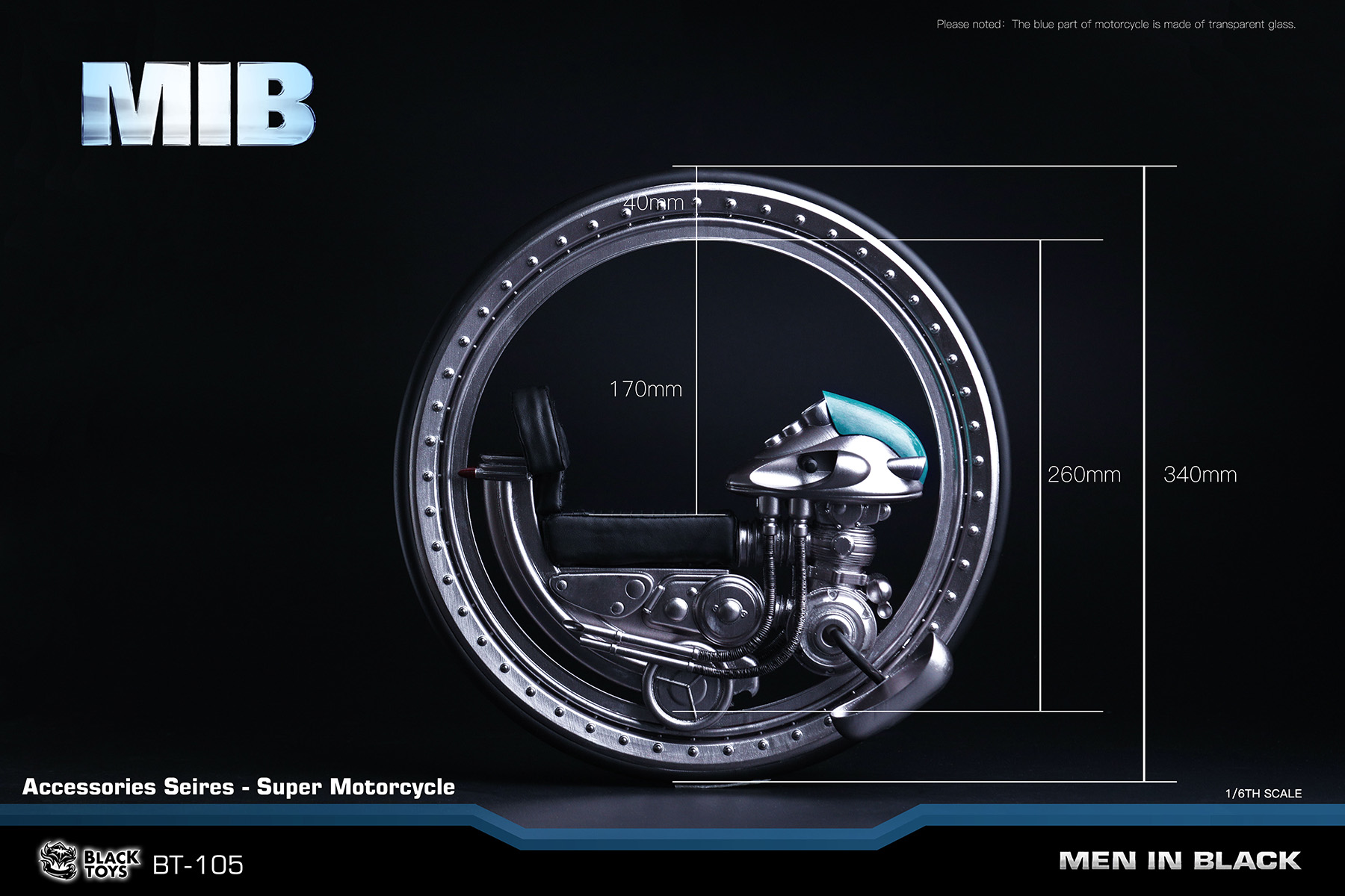 Black Toys BT103 BT104 MIB Man In Black