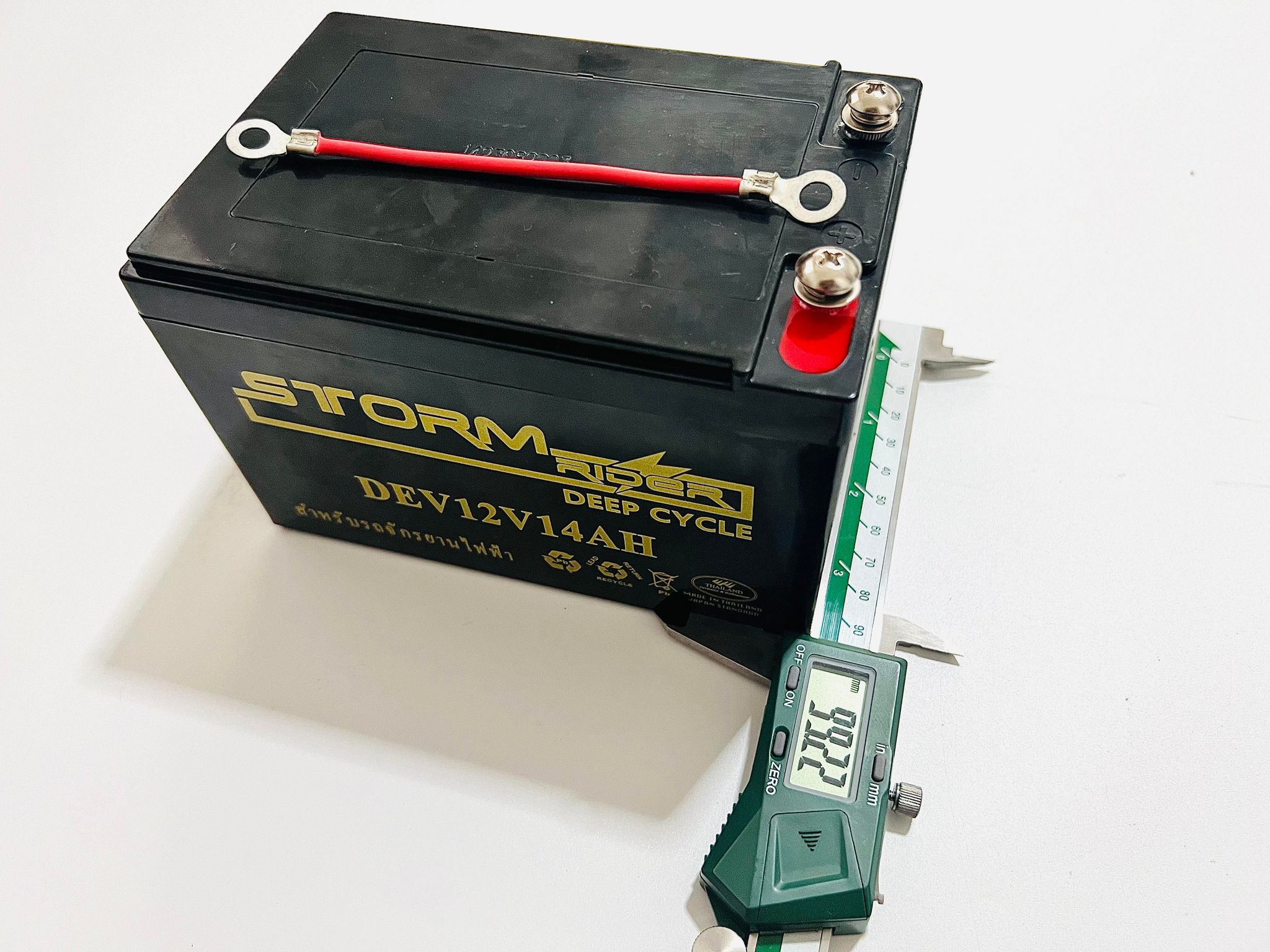 แบตเตอรี่รถจักรยานไฟฟ้า DEV12V14AH L19