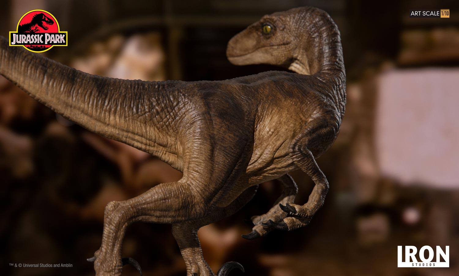 Iron Studios 1/10 Jurassic Park - Velociraptor
