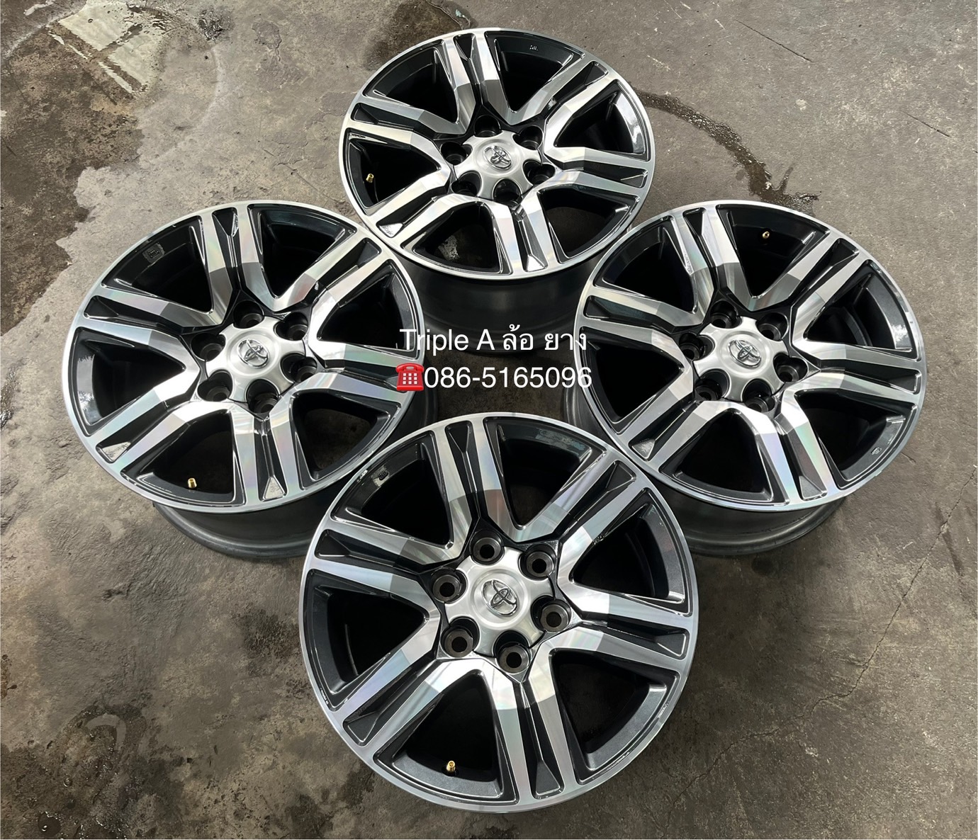 ✨ล้อแม็กป้ายแดง✨Toyota Fortuner Leader 2025 รุ่นใหม่ล่าสุด ขอบ 17 เทาหน้าเงา💖ใหม่กริ๊บ💖