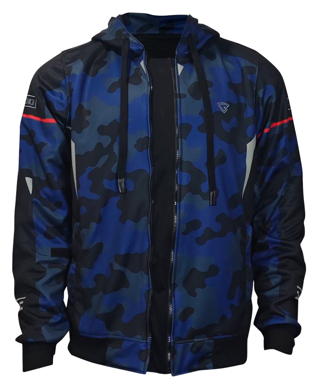 NEW !! เสื้อการ์ด G-MOTO รุ่น CAMO RIDER พร้อมการ์ดป้องกัน 5 จุด สีกรม