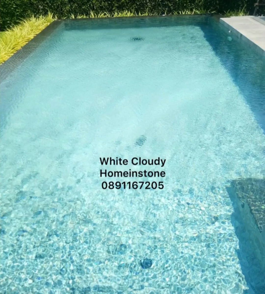 หินธรรมชาติสำหรับปูสระว่ายน้ำ สีเทาอ่อนสไตล์ยุโรป สินค้าพร้อมส่ง