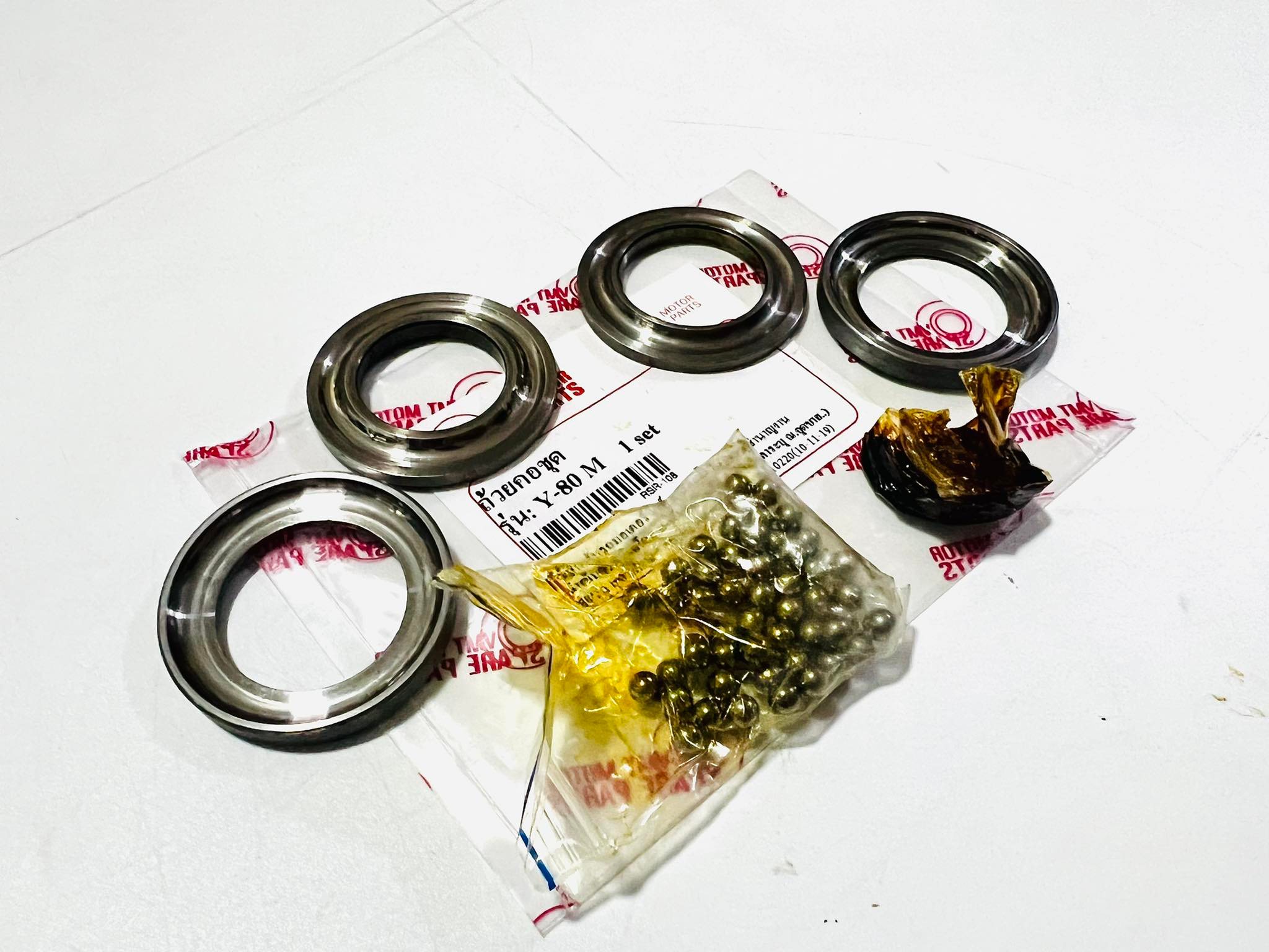 ชุดถ้วยคอy80 พร้อมลูกปืน vmt