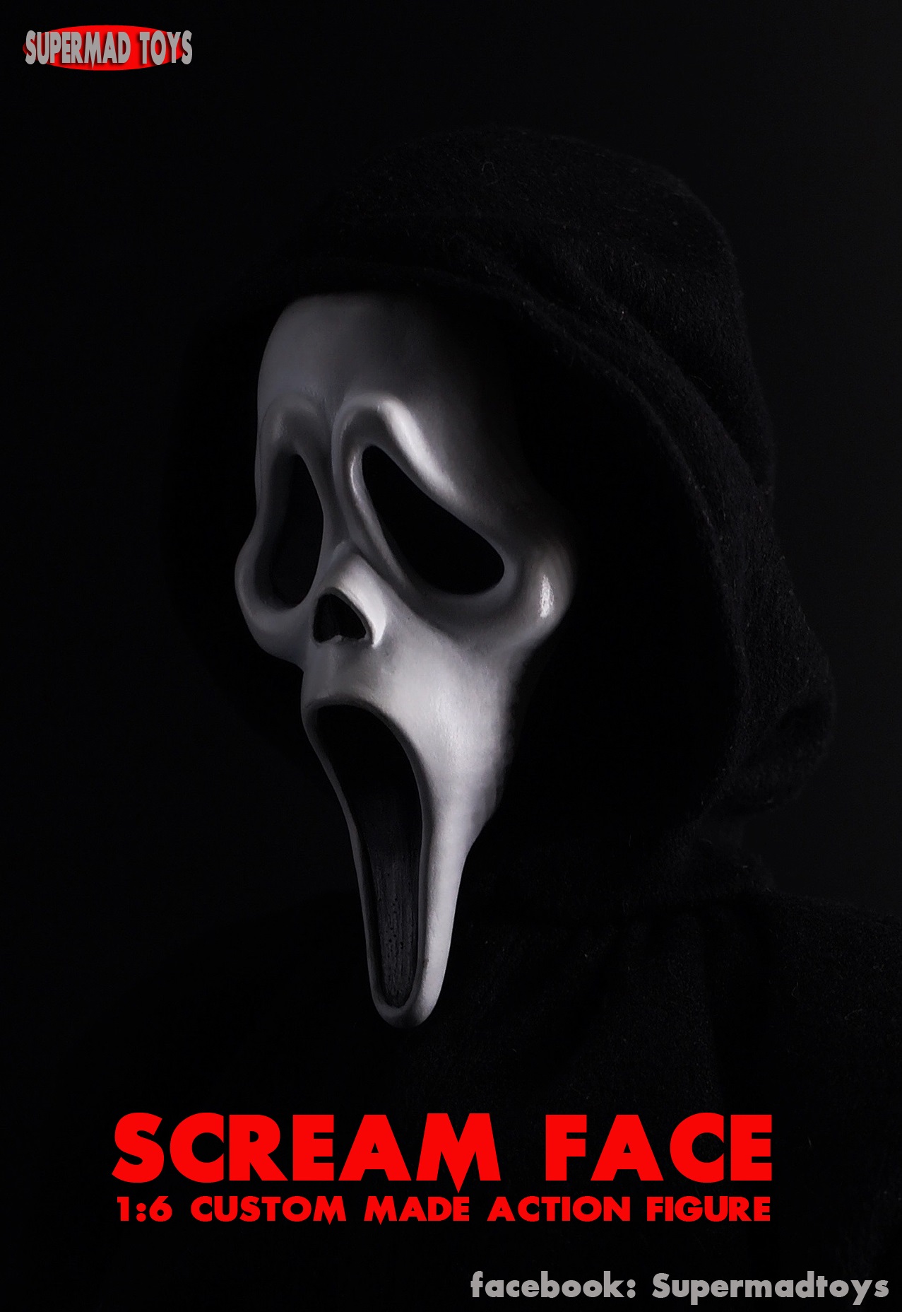 SUPERMAD TOYS 1/6 SCREAM FACE