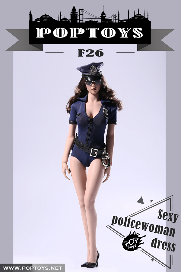 POPTOYS F26A-D Cosplay Sexy Policewoman suit 4 colour
