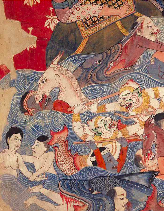 จิตรกรรมฝาผนัง วัดคงคาราม Mural Paintings of Wat Khongkharam ผู้เขียน น. ณ ปากน้ำ, อภิวันทน์ อดุลยพิเชฏฐ์