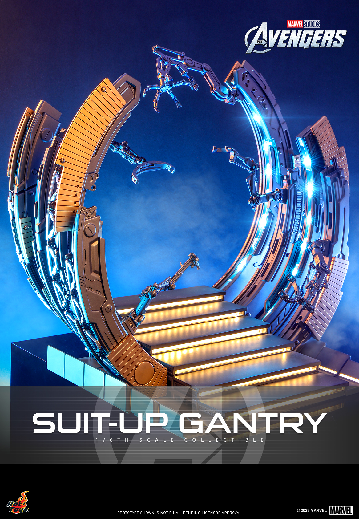 Hot Toys ACS014 1/6 The Avengers - Suit-Up Gantry