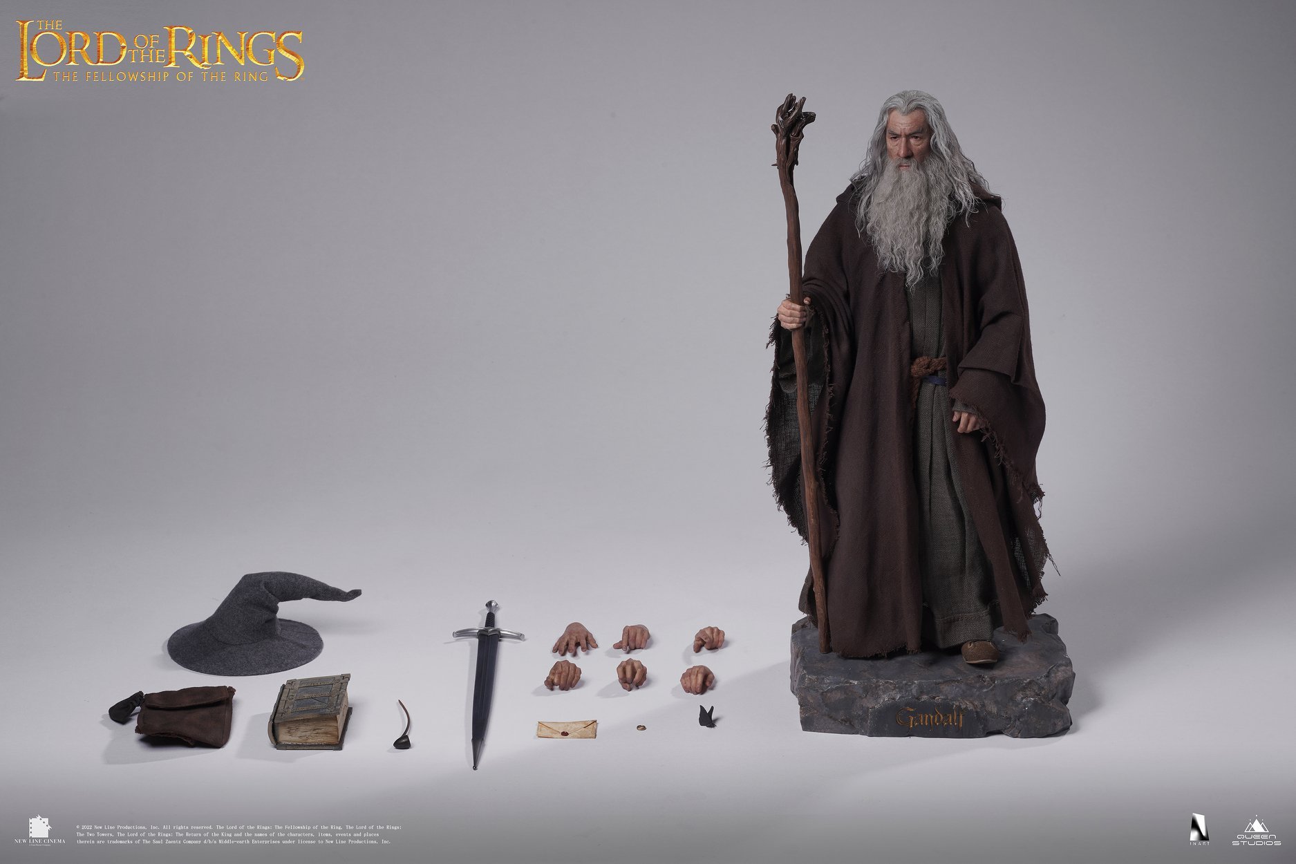 Queen Studios × INART IA002N 1/6 The Lord of The Rings: The Fellowship of The Ring - Gandalf