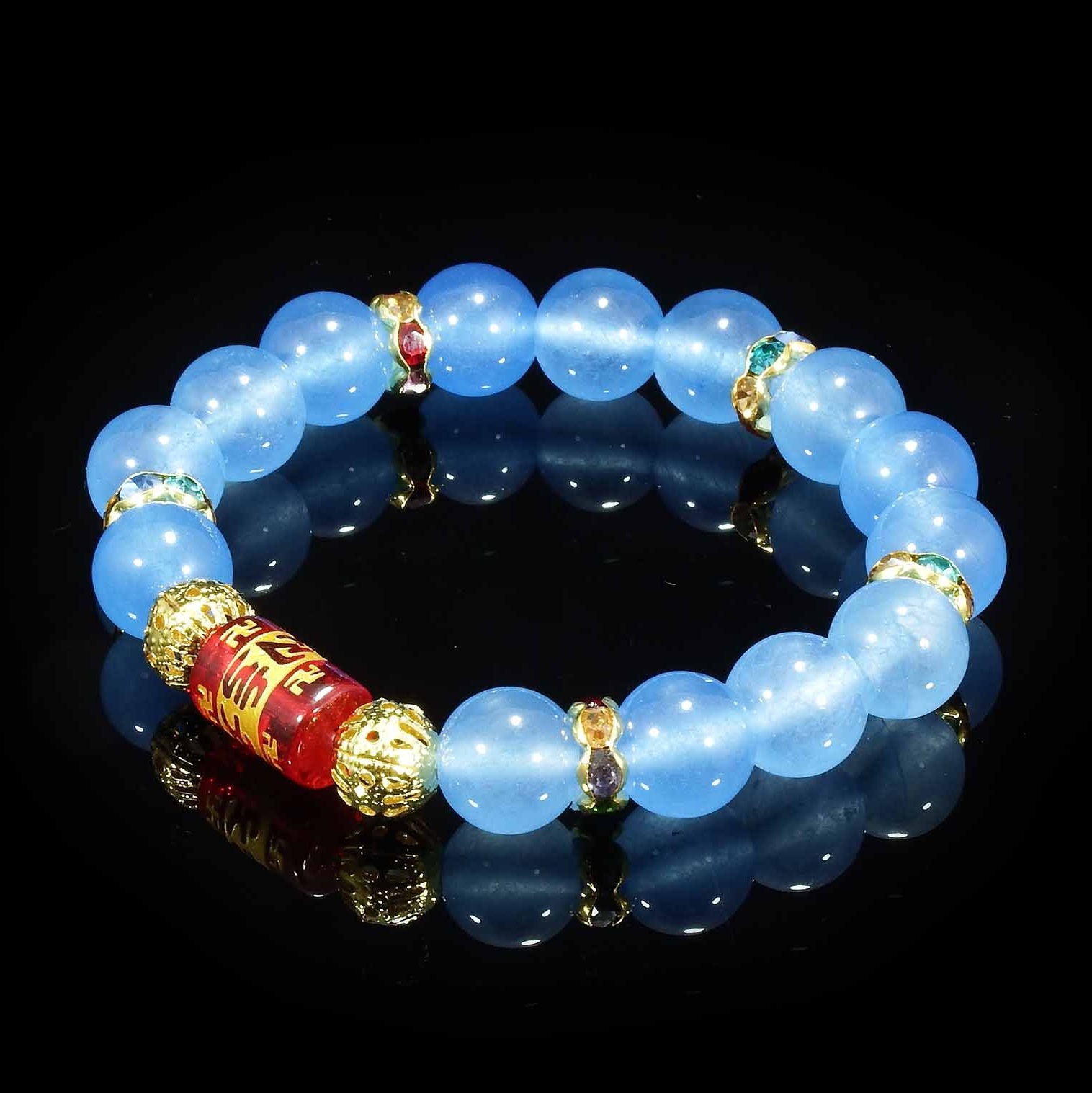 เครื่องประดับสำหรับคนเกิดวันศุกร์ หินอความารีน Aquamarine สีน้ำทะเล