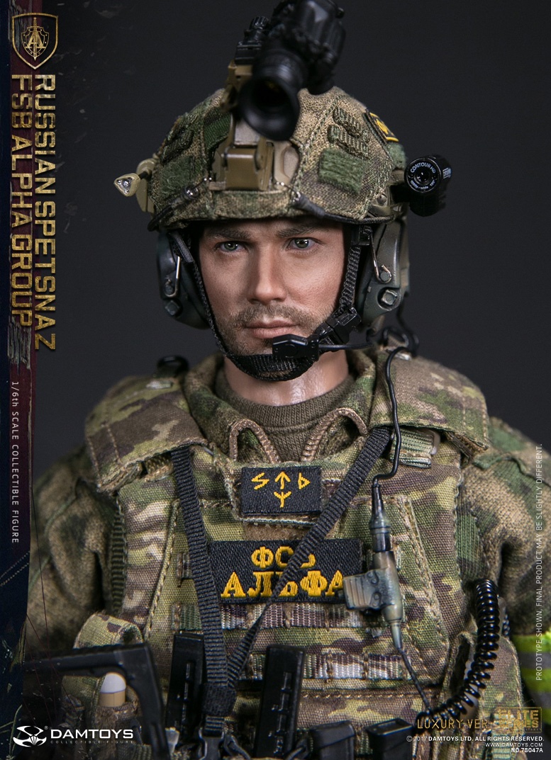 DAMTOYS 78047A RUSSIAN SPETSNAZ - FSB ALPHA GROUP (LUXURY VER)