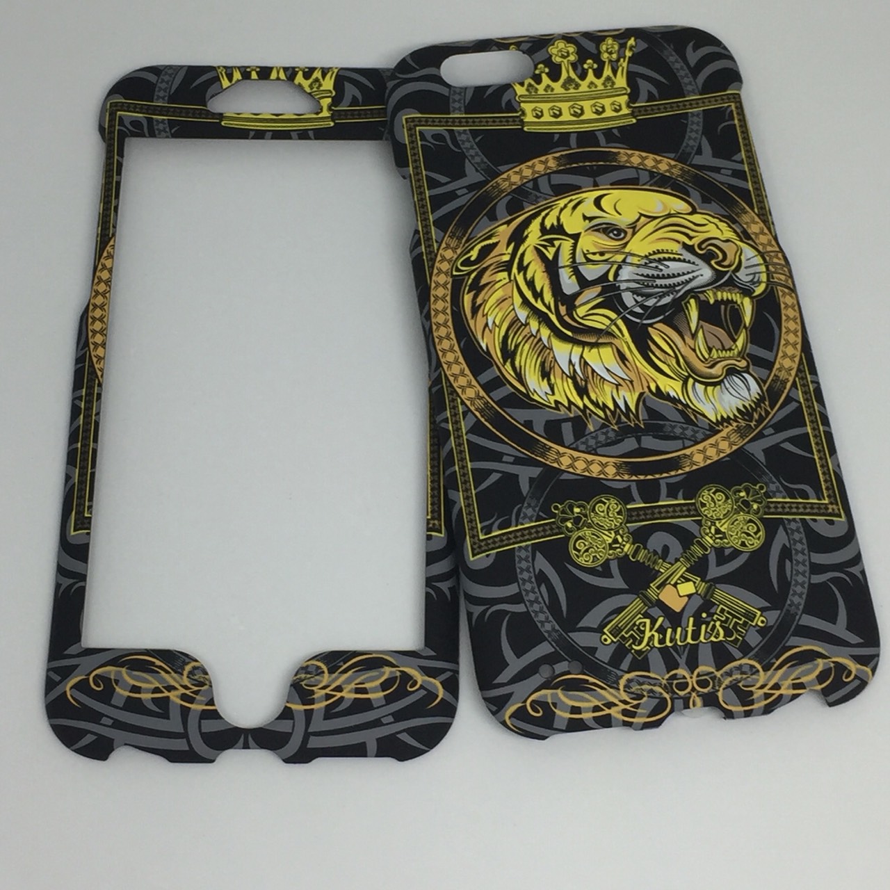เคสคูทิส (Kutis) ไอโฟน6,6S(ลายหน้าเสือสีทอง)
