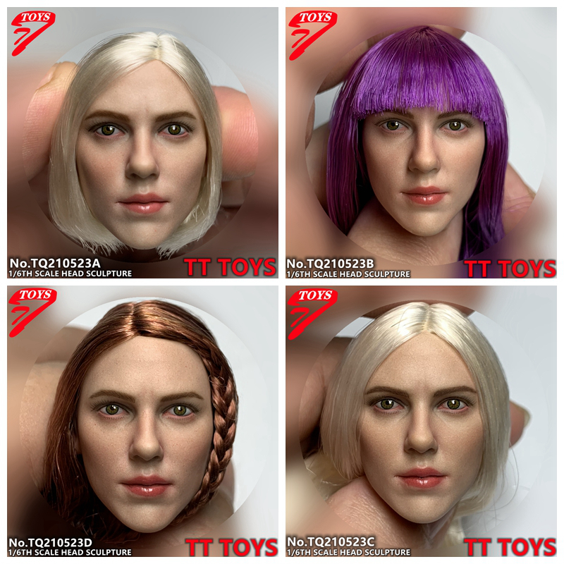 TTTOYS TQ201523 1/6 Black Widow Headsculpt