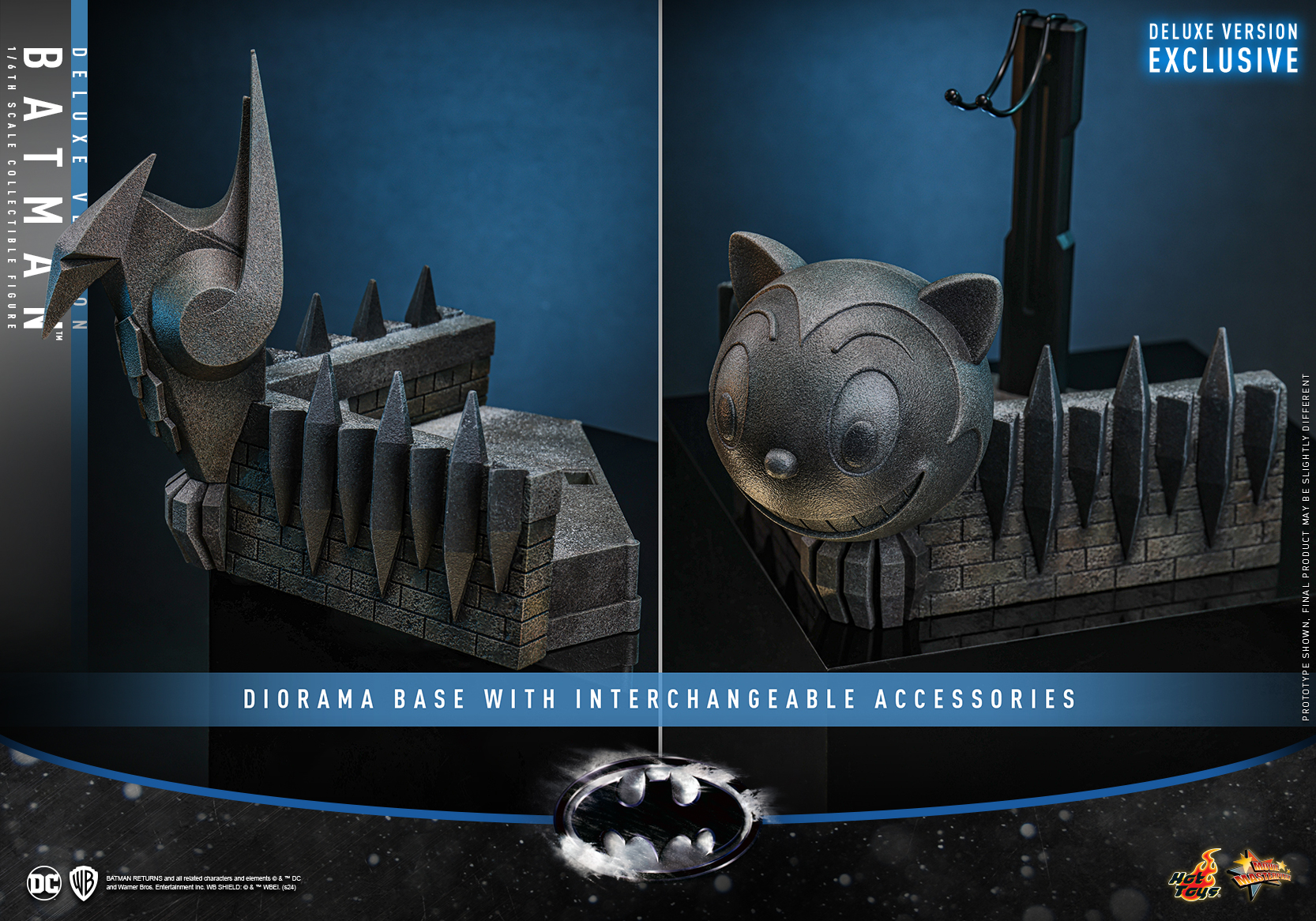20/10/2567 Hot Toys MMS770 Batman Returns - Batman (Deluxe Version)