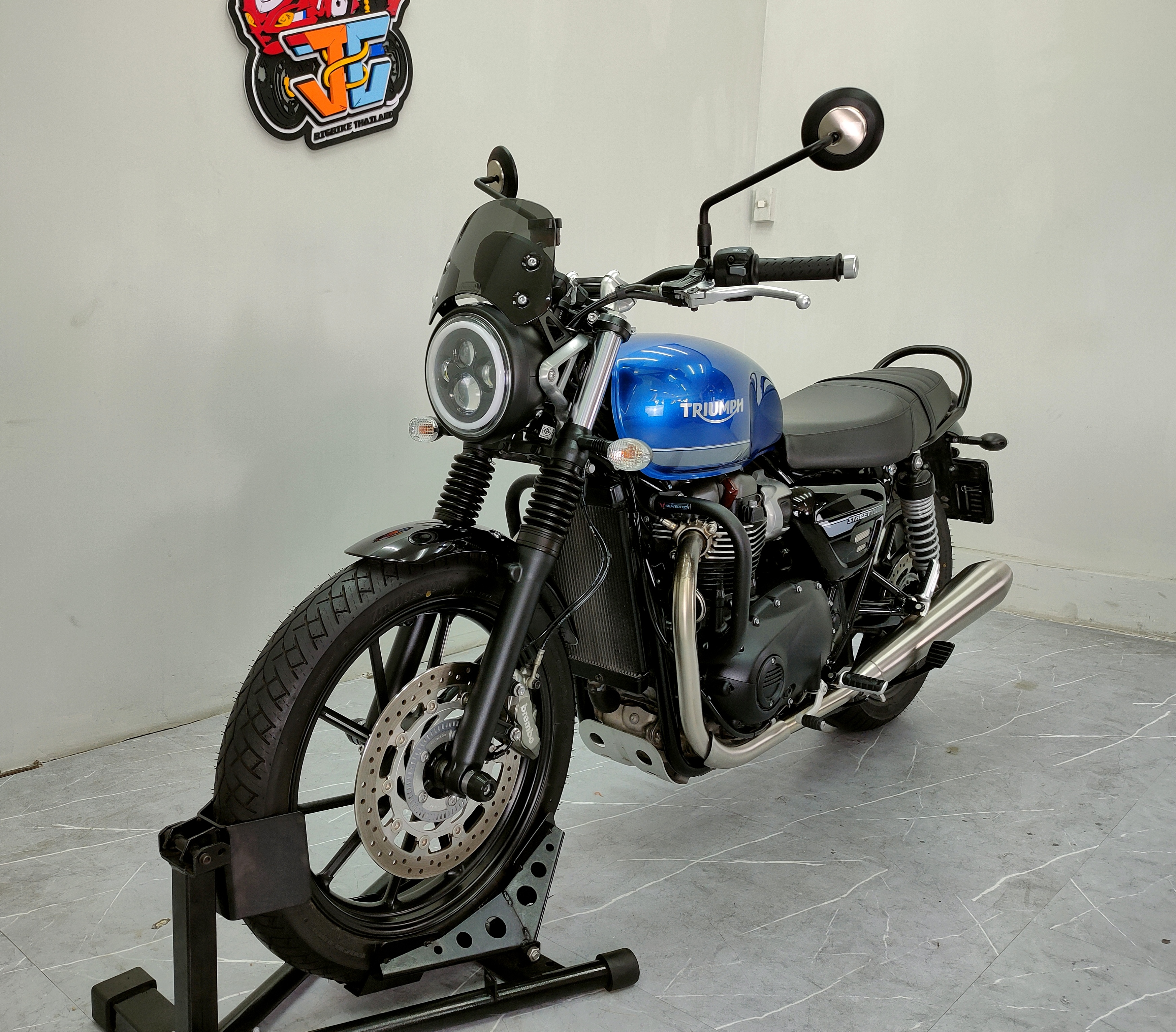 Classic โคตรสวยอย่างใส✨ TRIUMPH STREET TWIN 900 กลางปี 2021 (โฉมเบรมโบ้) สายจอดไมล์แท้พันโล‼️