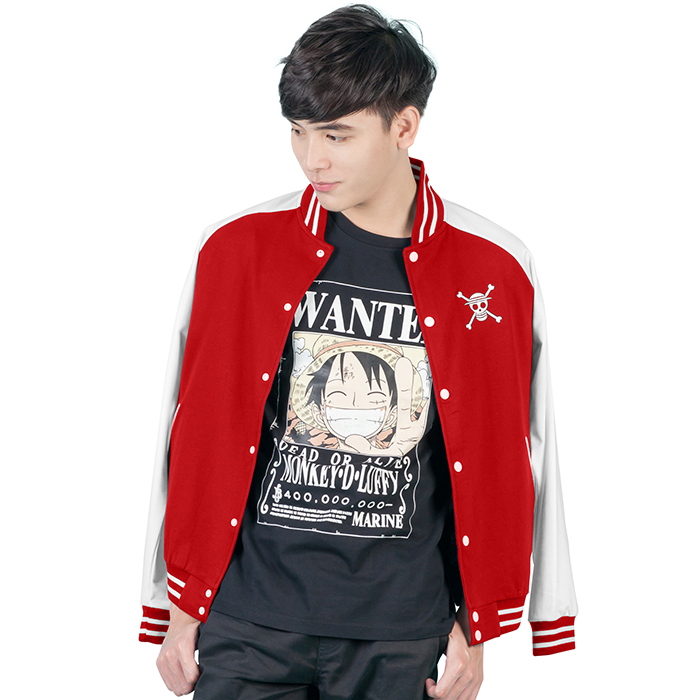 เสื้อแจ็คเก็ตการ์ตูนวันพีซ (Jacket Onepiece ICON Luffy)